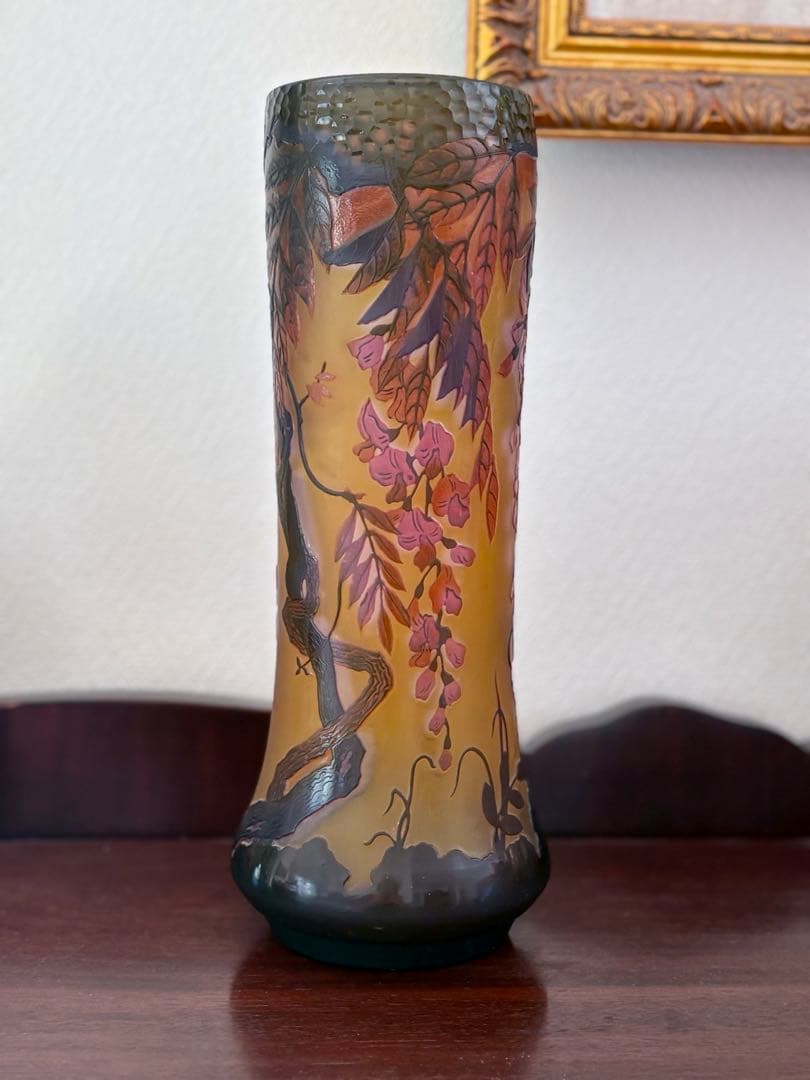 亀井治美　幻彩琳花瓶