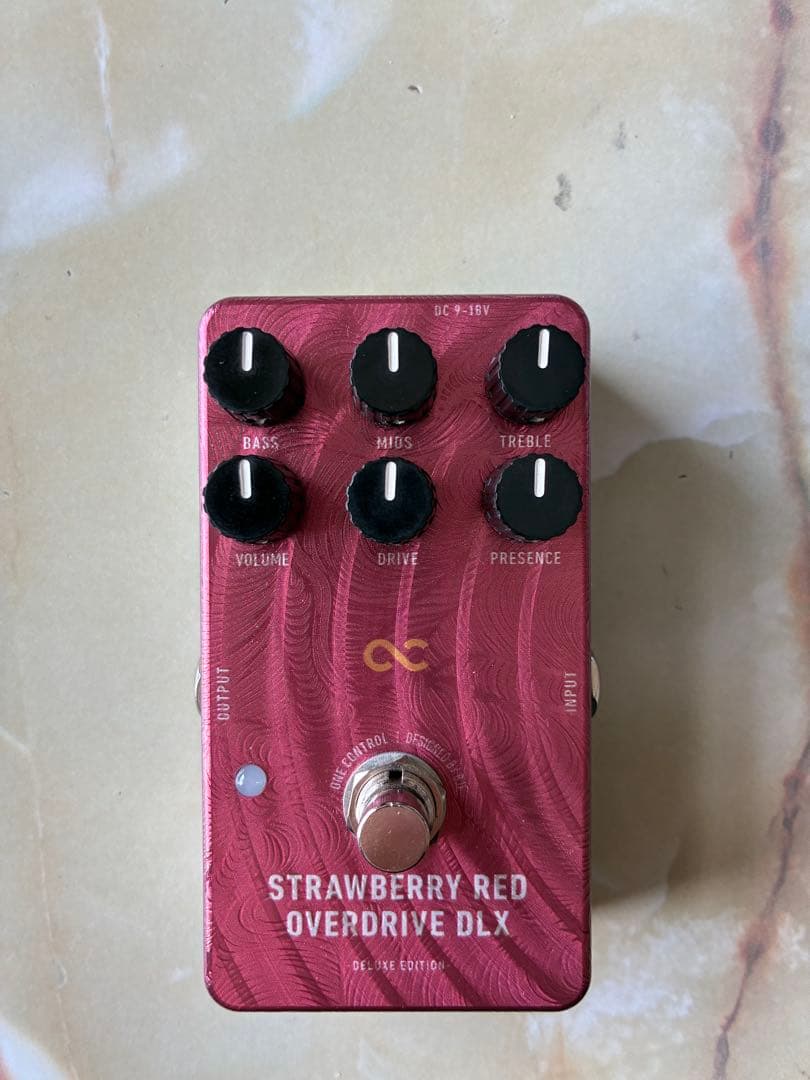 ギター One Control STRAWBERRY RED OVERDRIVE DLX