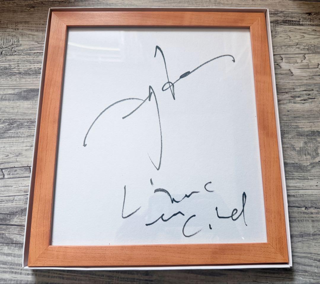 超貴重 L'Arc~en~Ciel HYDE 直筆サイン ラルクアンシエル