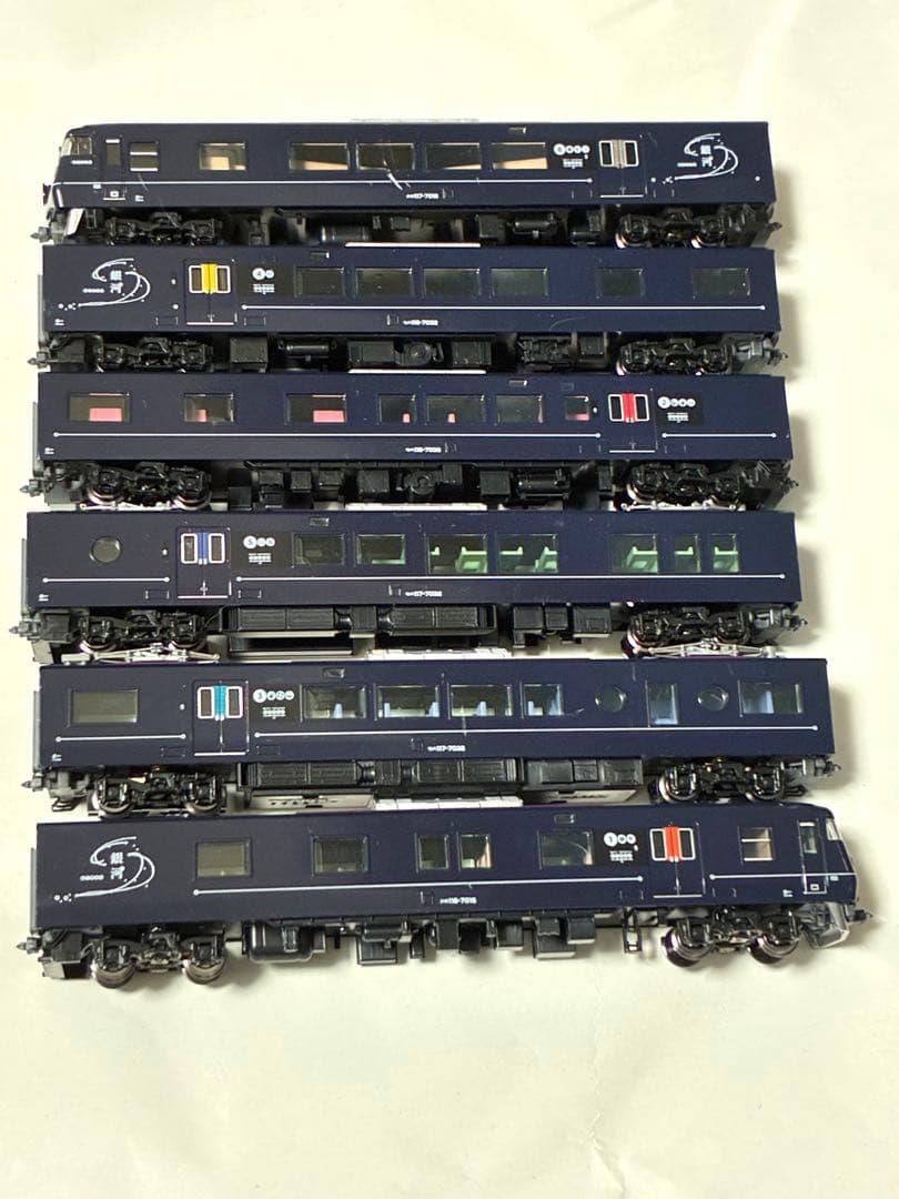 ウエストエクスプレス銀河6両　tomix ライト点灯動力動作確認済