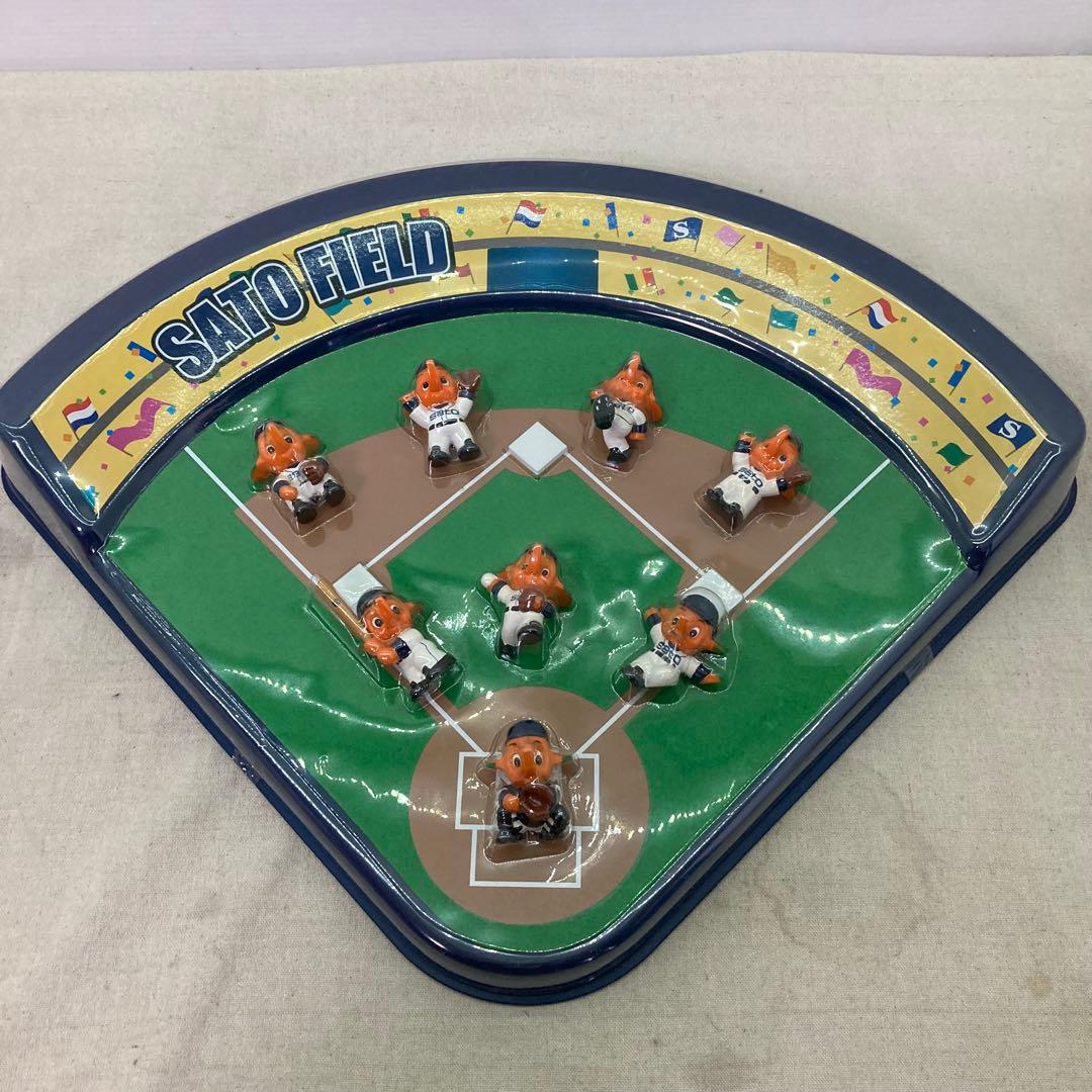 【新品★非売品】サトちゃんフィギュア付き　スタジアムセット　野球　飾り