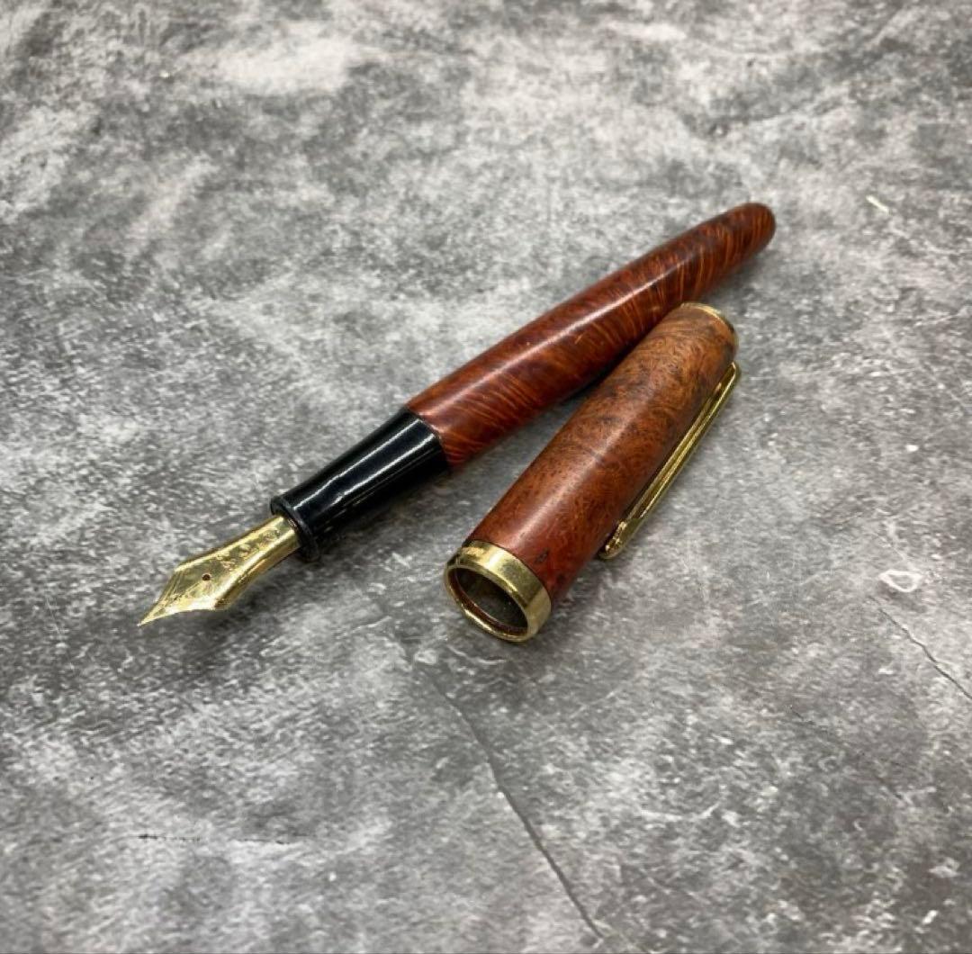 大特価　＃３７７６　ブライヤー万年筆　14K