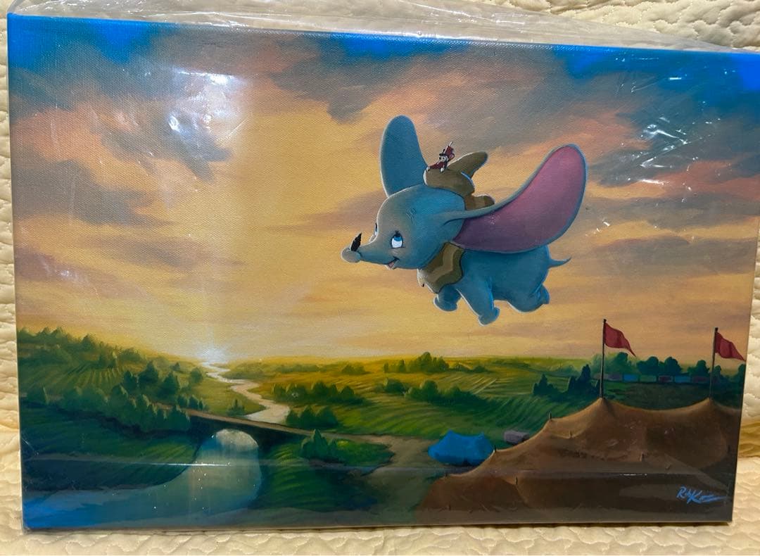 ディズニー公式ファインアート　ダンボ