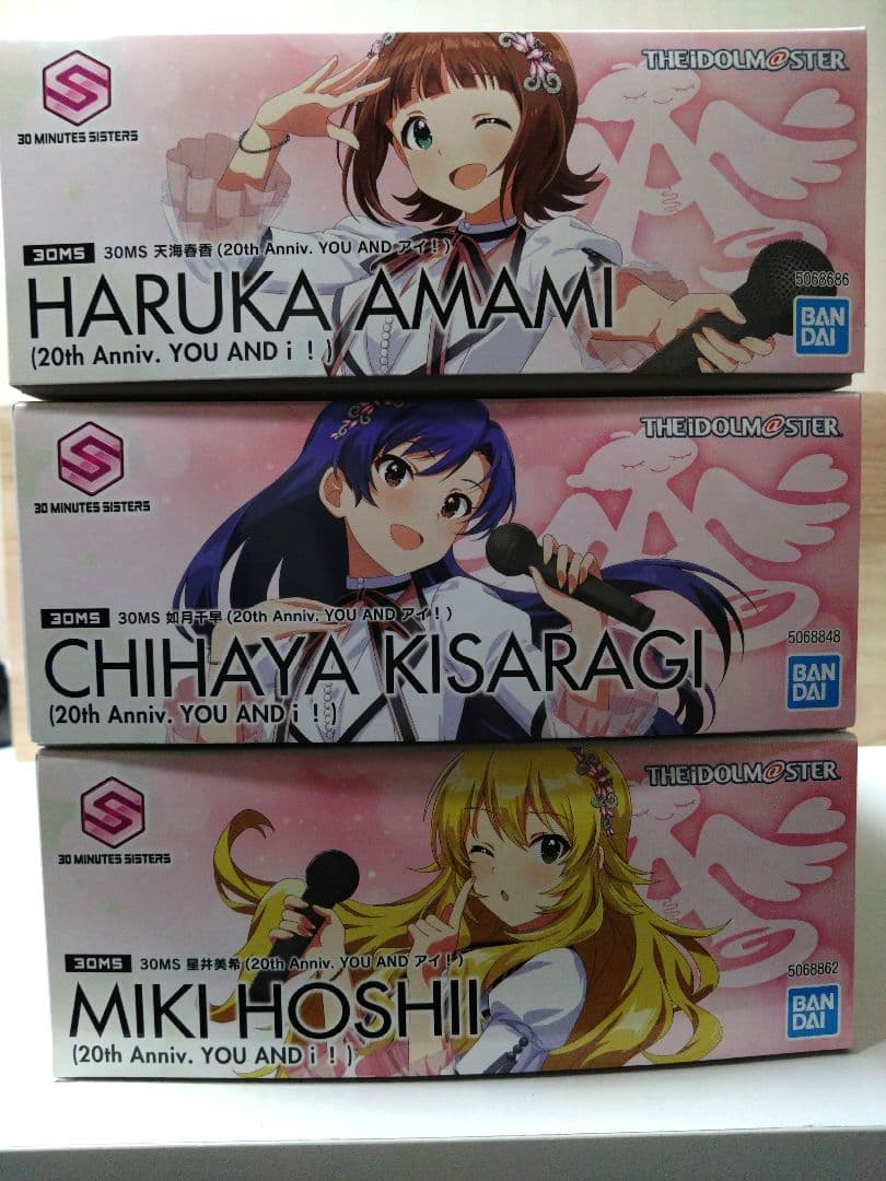 アイドルマスター　30MS　天海春香　如月千早　星井美希　セット