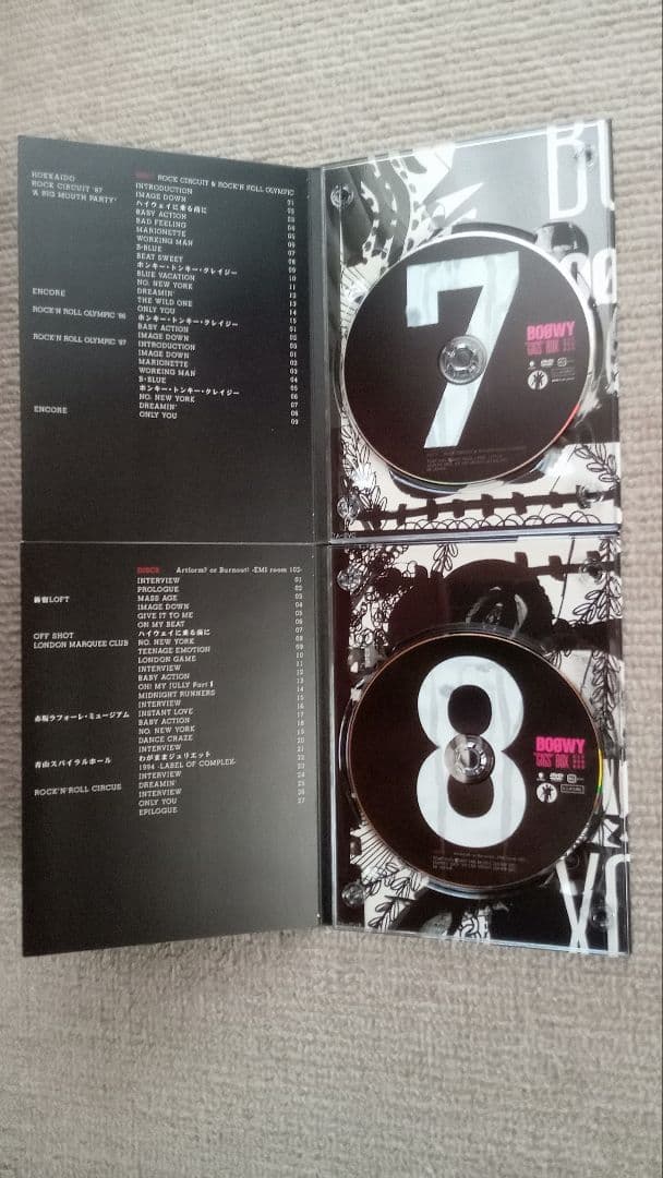 BOOWY/\"GIGS\"BOX〈完全生産限定・8枚組〉　氷室京介.BOOWY