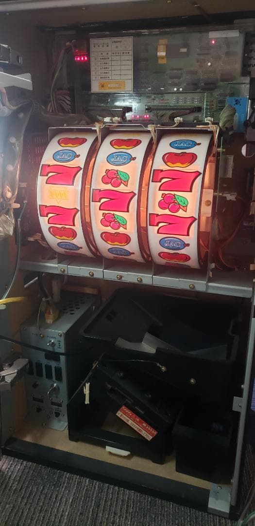 ♪パチスロ実機　４号機　アルゼ　コンチ４X　不要機付き♪