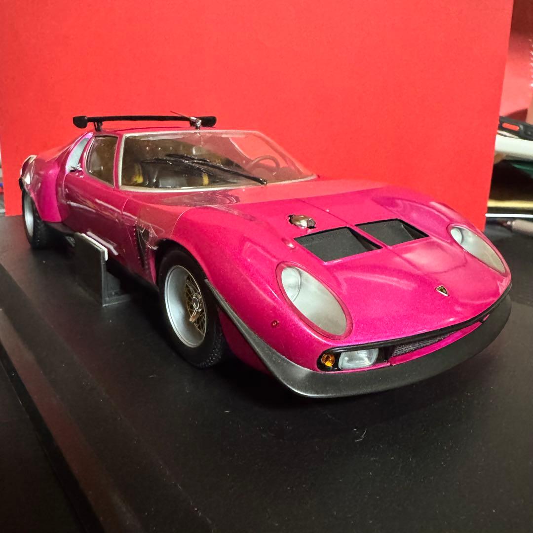 未展示品 京商 1/18 ランボルギーニ イオタ SVR