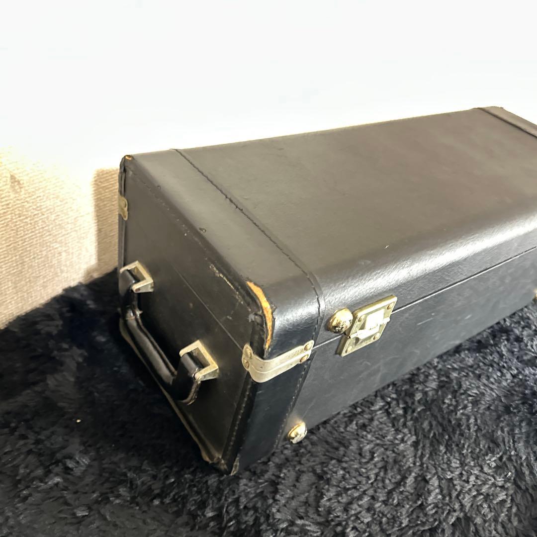 ビンテージ トランペット ダブルケース 管楽器 ハードケース