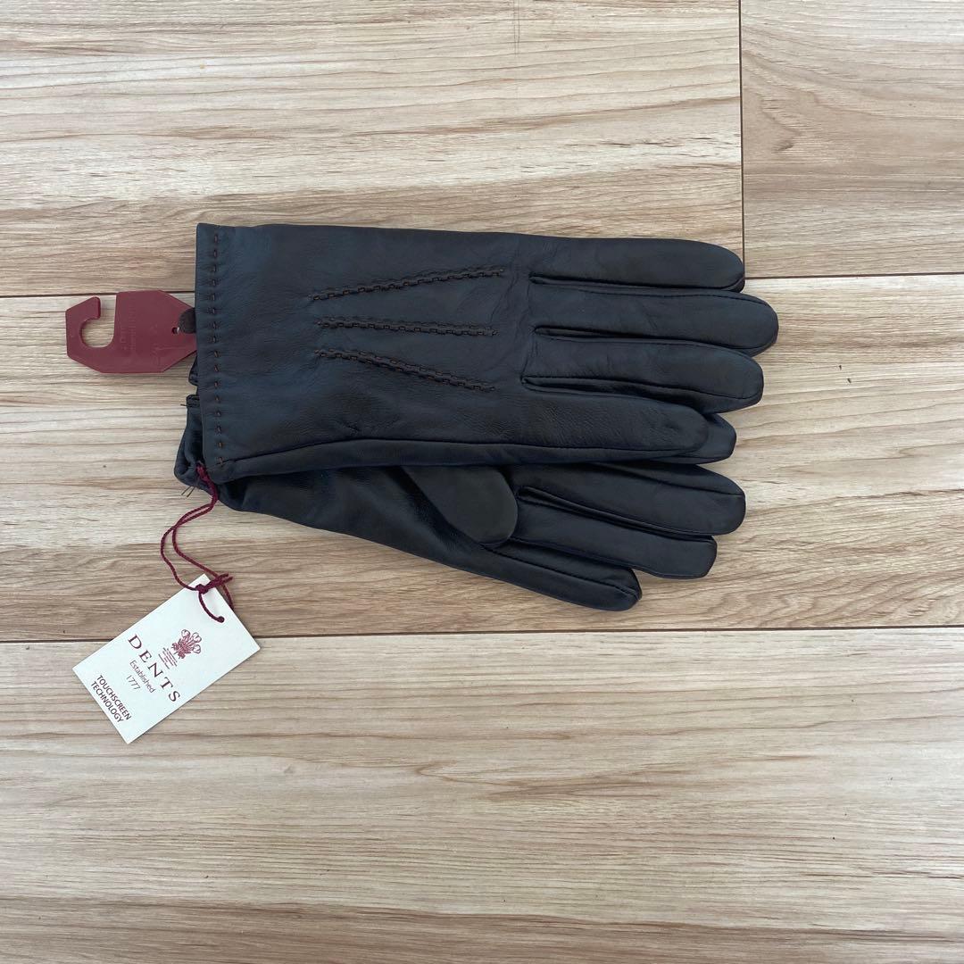 スマートフォン対応　【新品】　dents デンツ 革手袋