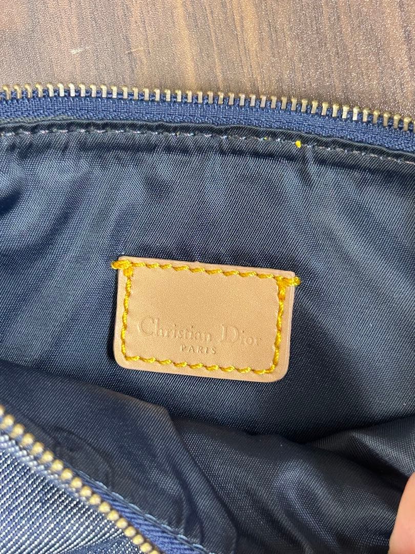 ディオール　サドルバッグ　デニム
