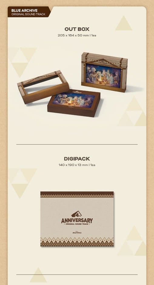 【韓国限定】ブルーアーカイブ 4周年記念OST