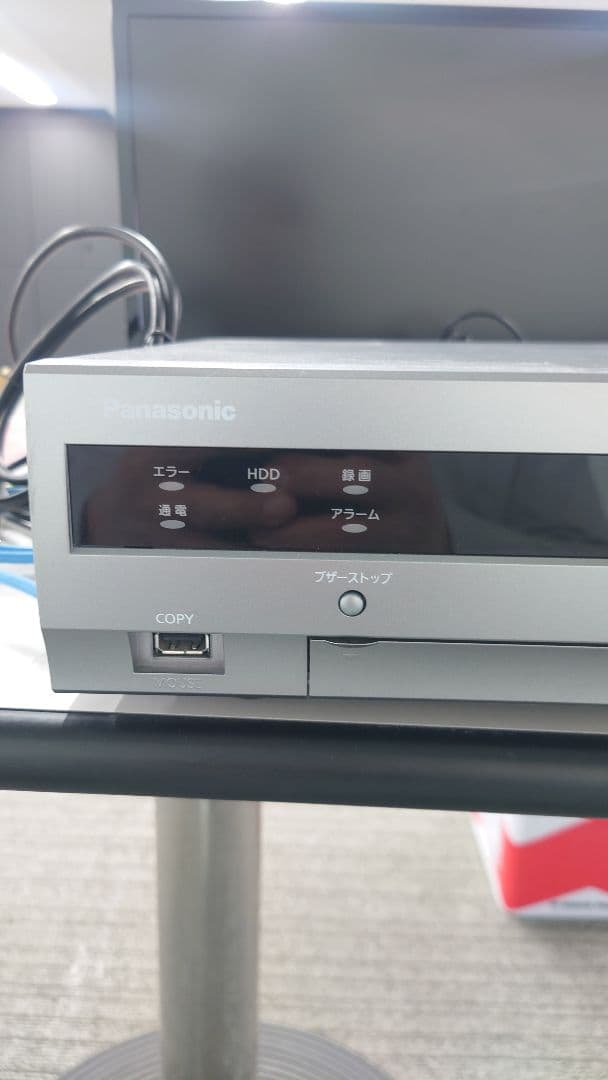 パナソニックネットワークディスクレコーダー WJ-NV250/05中古セット