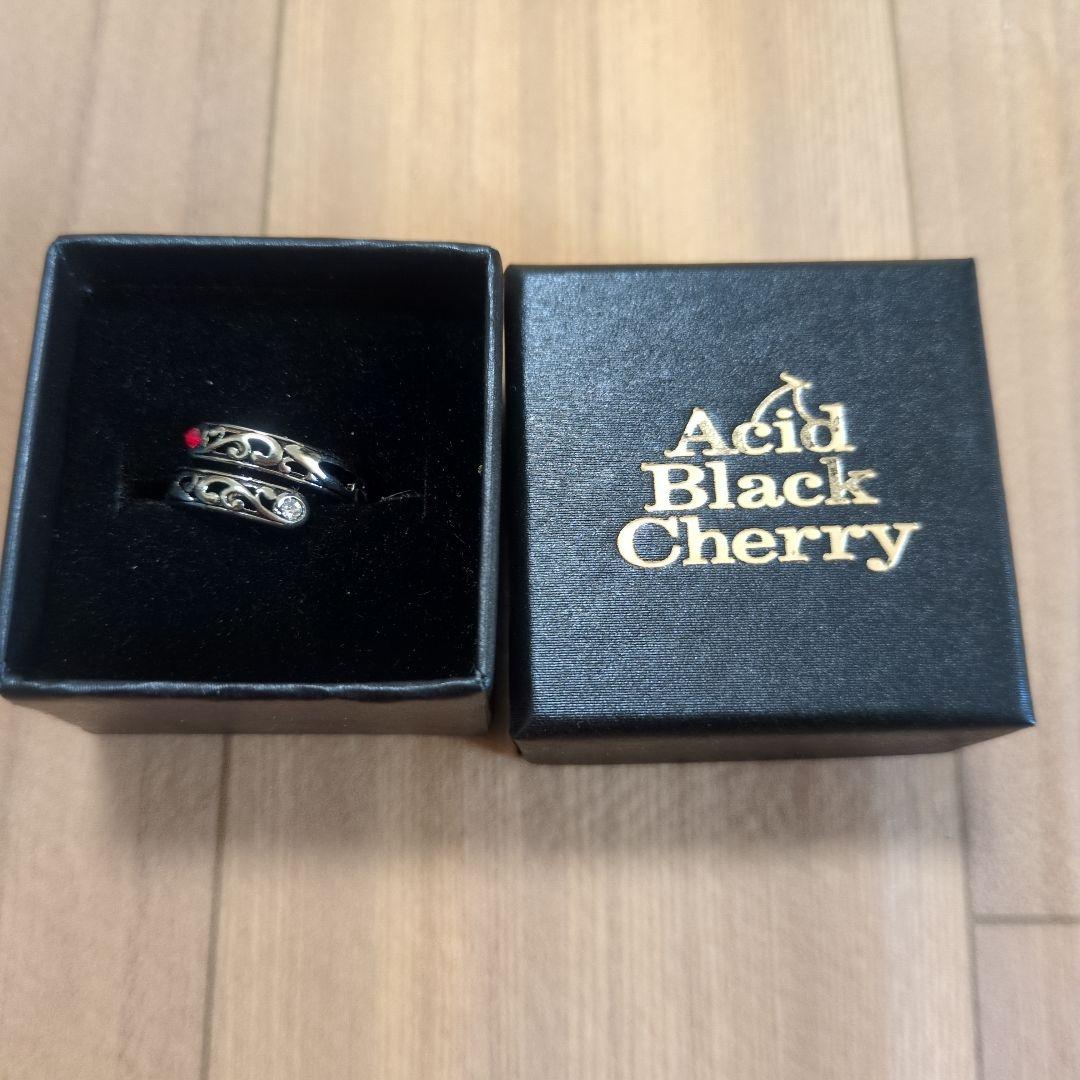 か*め様 Acid Black Cherry マルチリング　開封品