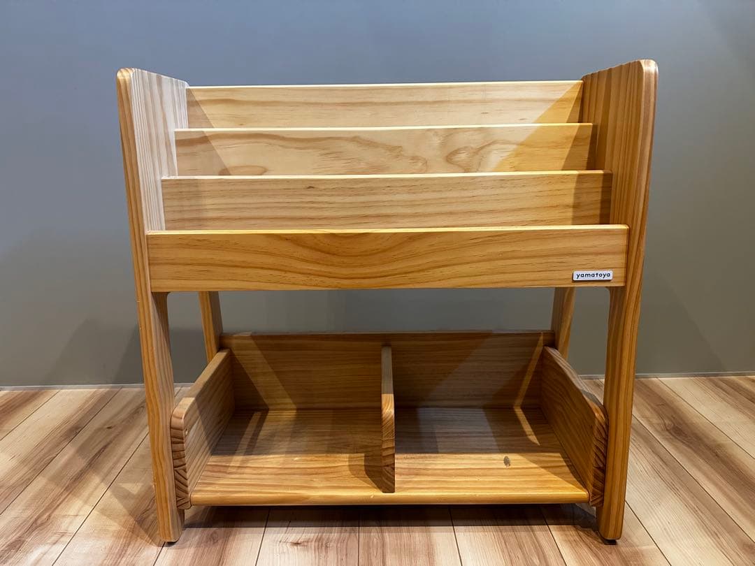 値下げyamatoya ノスタ ブラック 木製本棚