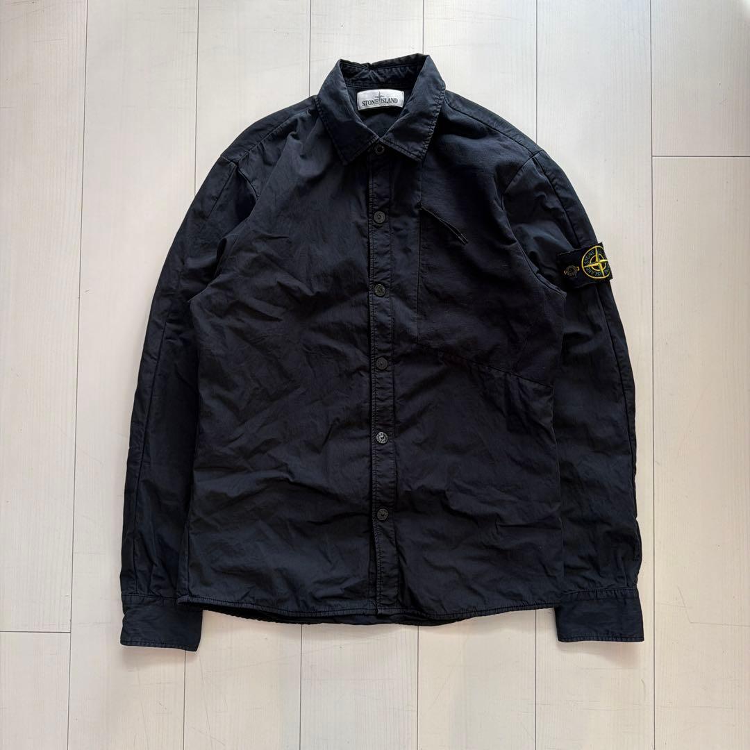 早い者勝ち！STONE  ガーメントダイシャツジャケットS