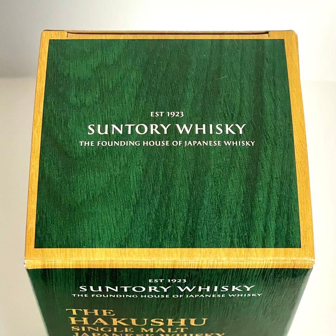 R6.3.30購入【新品未開栓】 サントリー 白州18年 正規品 1本 / 山崎