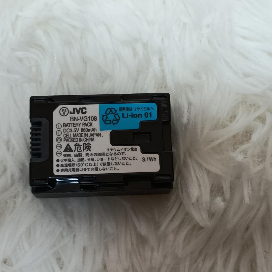 JVC Everio GZ-E345-V ビデオカメラ バイオレット 中古