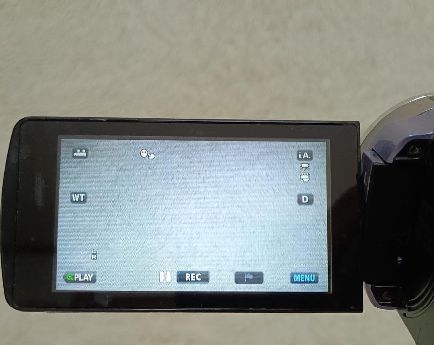 JVC Everio GZ-E345-V ビデオカメラ バイオレット 中古