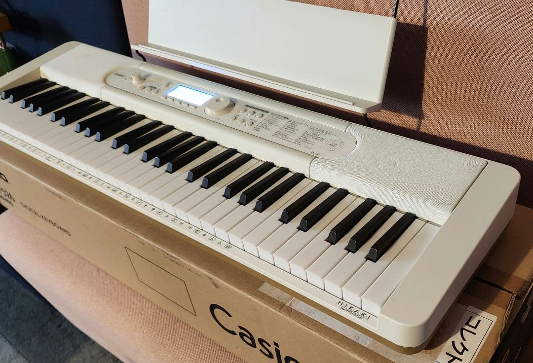 カシオ デジタルキーボード カシオトーン DDV05 LK-526 美品 23年