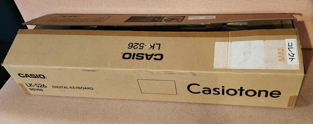 カシオ デジタルキーボード カシオトーン DDV05 LK-526 美品 23年