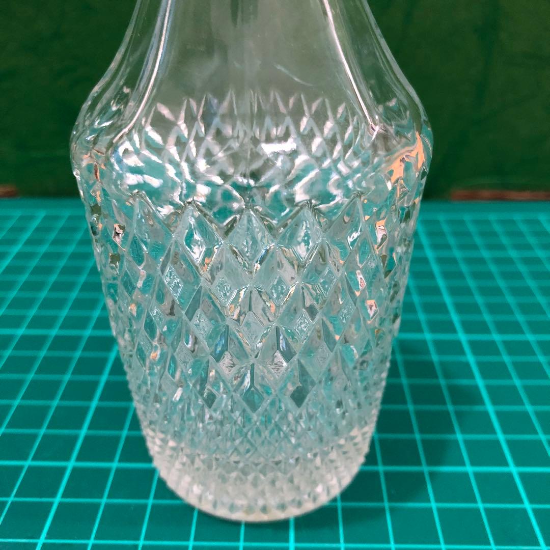 昭和レトロ・ガラス花瓶&醤油差し2セット