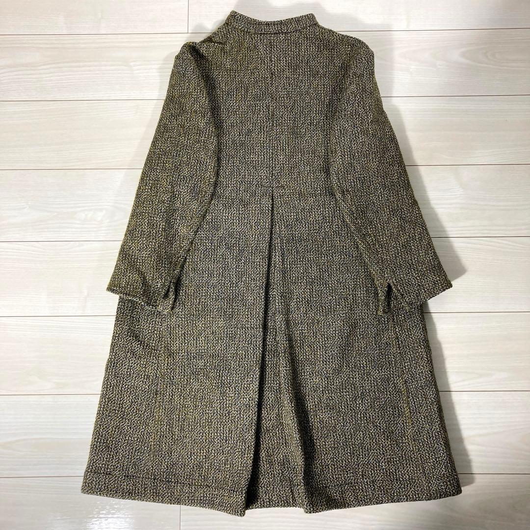 【人気モデル】美品 45Rフォーティファイブアール アーミッシュ ツイードコート