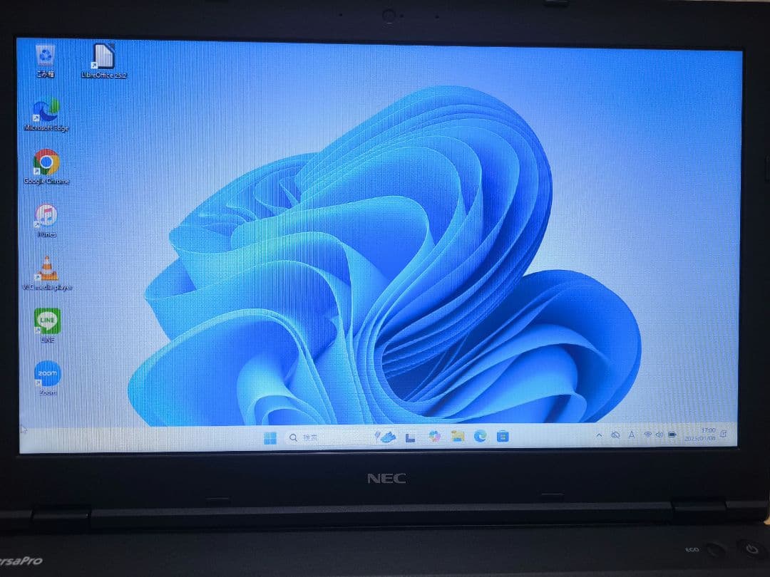 NEC 15.6型 ノートパソコン／i5 第8世代／Windows11／DVD