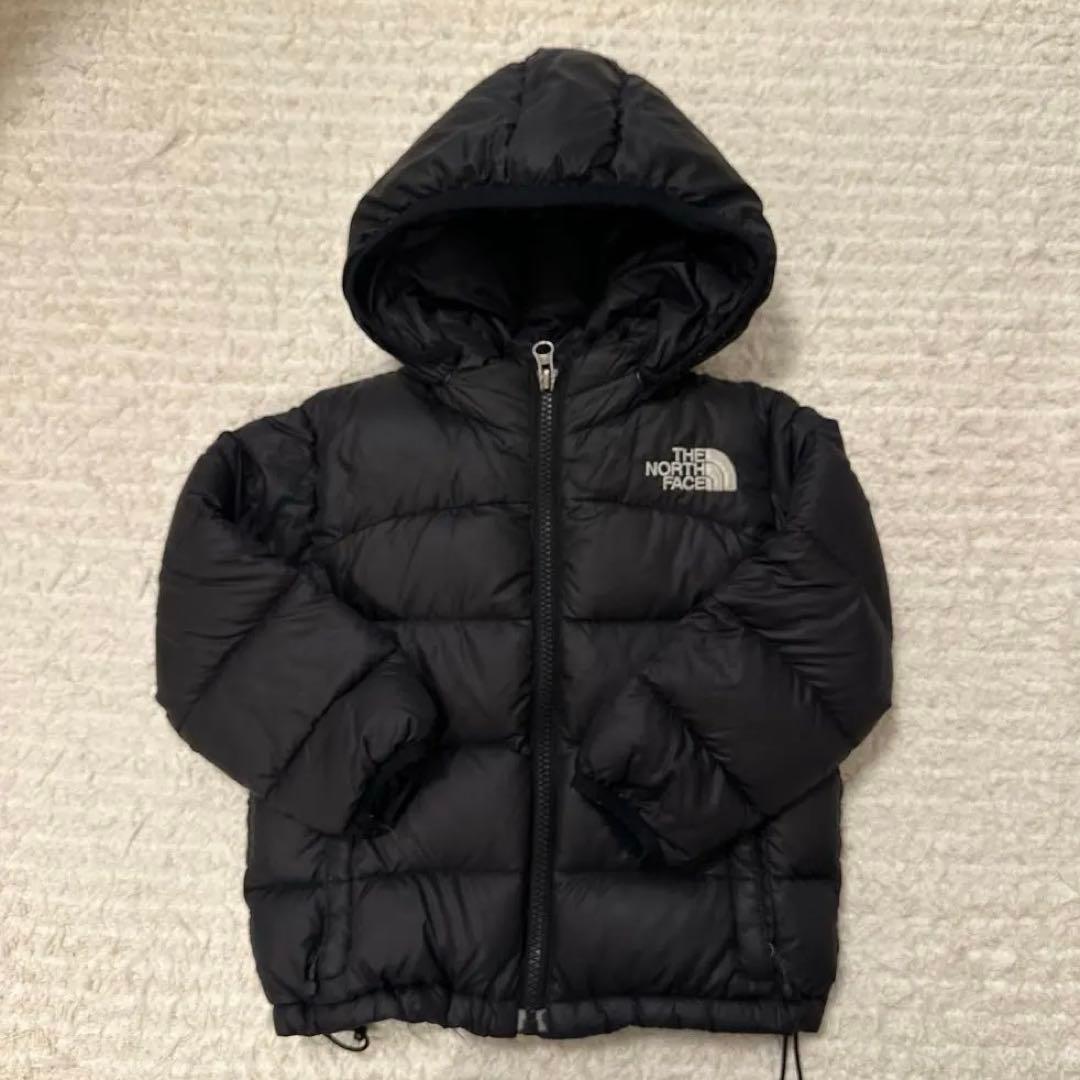 THE NORTH FACE ブラックダウンジャケット　90