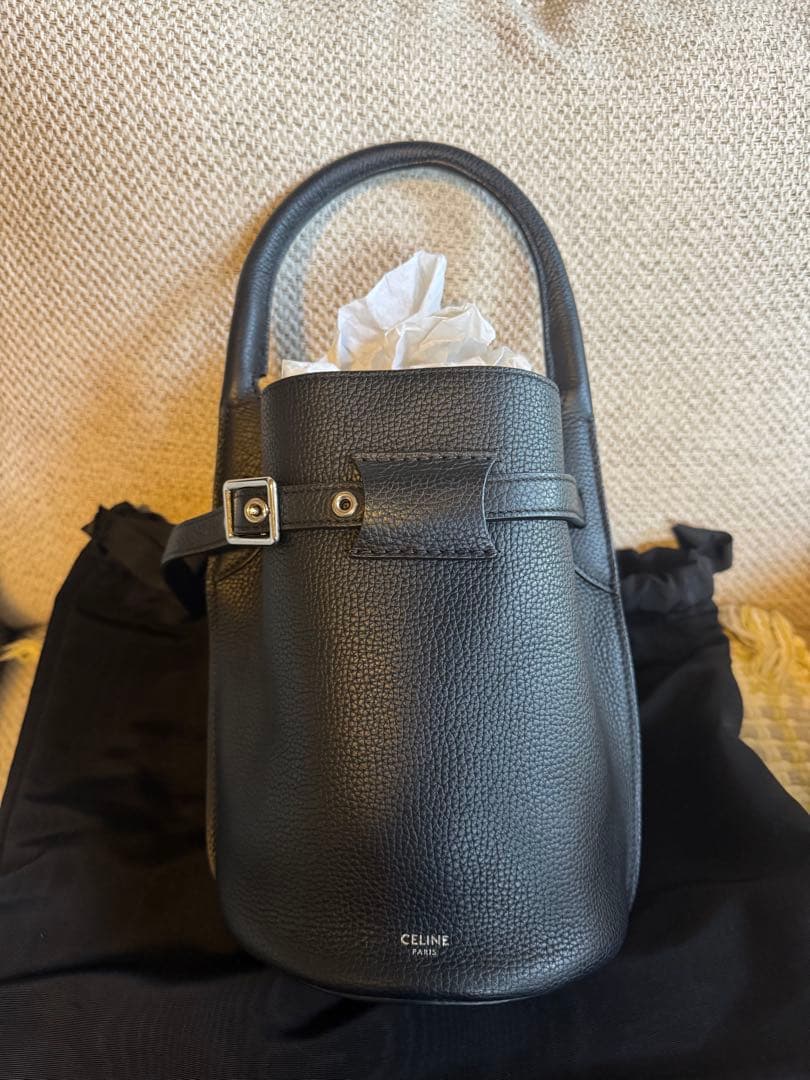CELINE ビッグバッグバケット　ナノ/ブラック