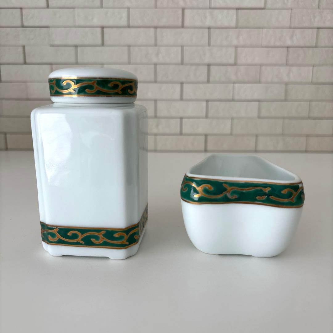 【売茶】煎茶道具セット　急須　グリン玉　煎茶碗　建水　湯冷し　茶入　5客　売茶翁