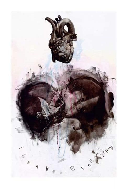 【激レア】【特別額装】アントニーミカレフ「I Break Everything」