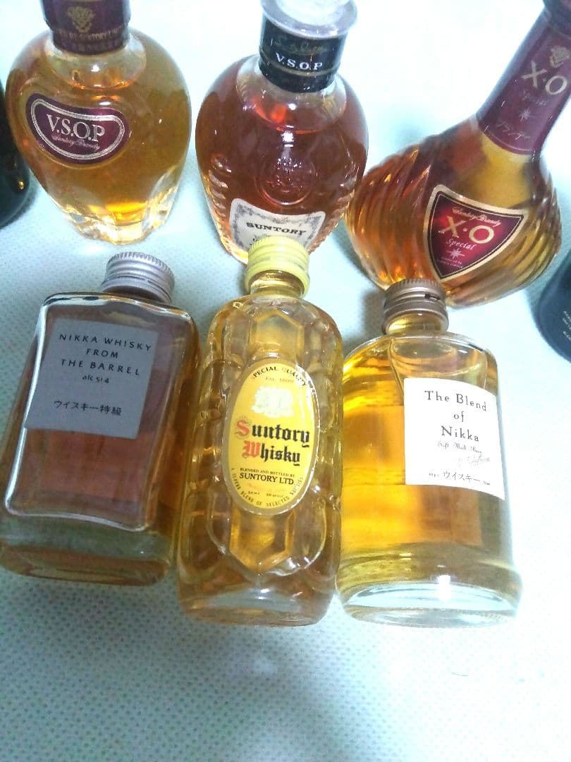★ウィスキー＆ブランデーセット★古酒ミニボトル★ニッカ、リザーブ