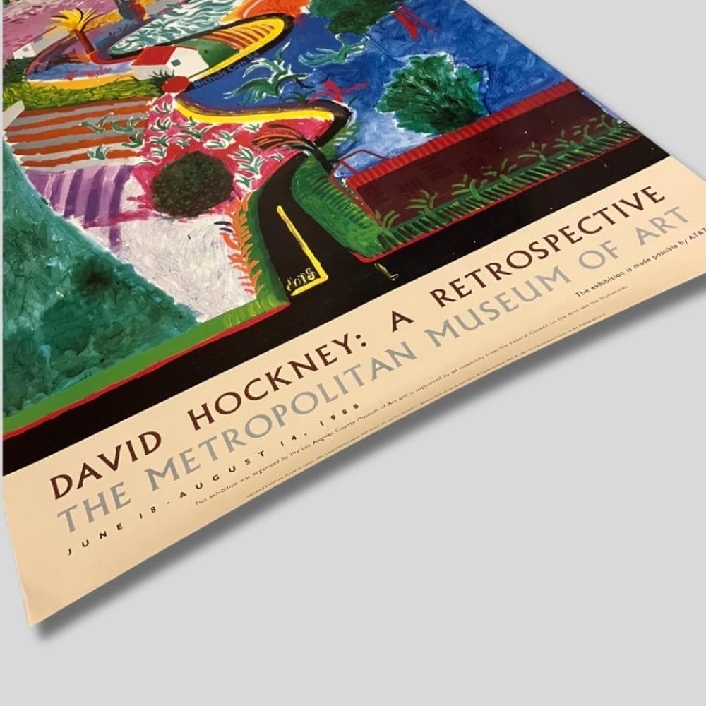 David Hockney: A Retrospective ポスター