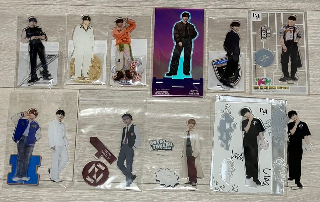 INI 後藤威尊 アクリルスタンド アクスタ 12個セット