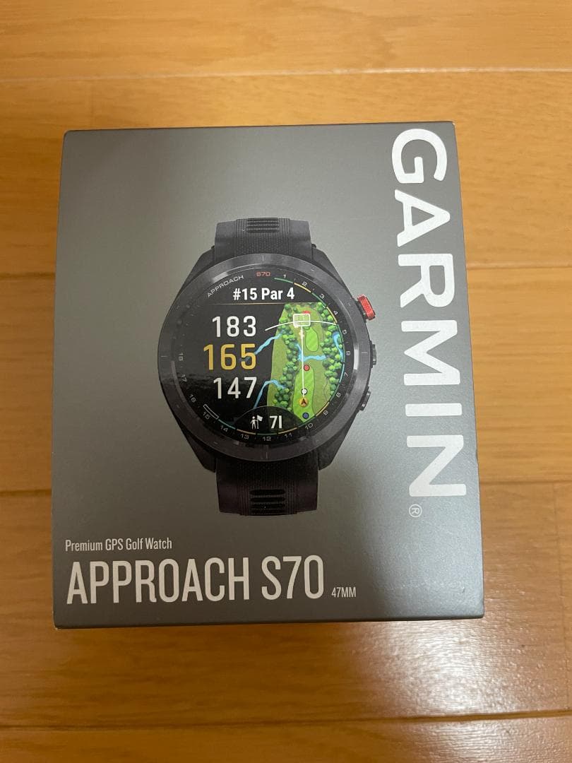 ☆　GARMIN APPROACH S70 47mm GPSゴルフウォッチ　☆