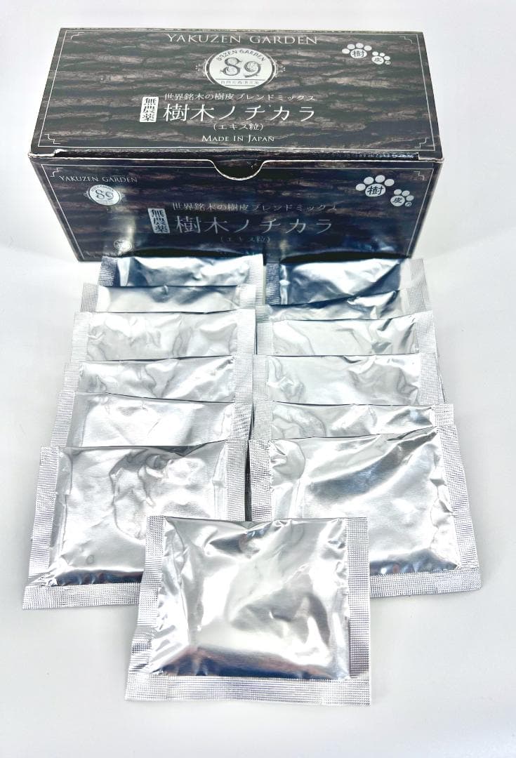 値下 自然の森製薬 樹木ノチカラ エキス粒 6粒 ✕ 13袋 （78錠）