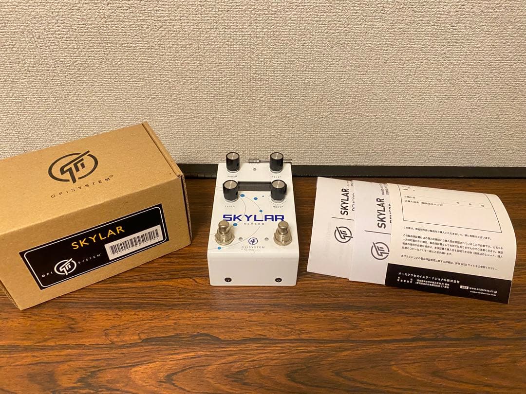 ジャンク　gfi system SKYLAR リバーブ エフェクター