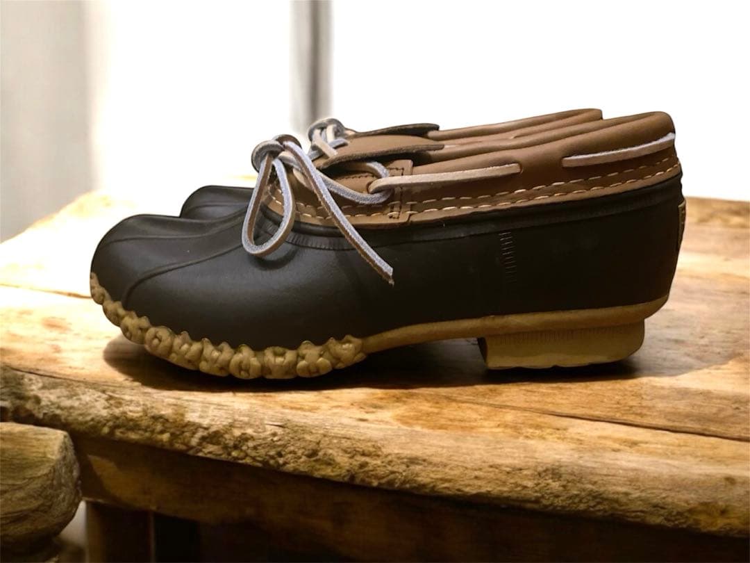 米国製 L.L.BEAN LLビーン ビーンブーツ ラバーモカシン US8 美品