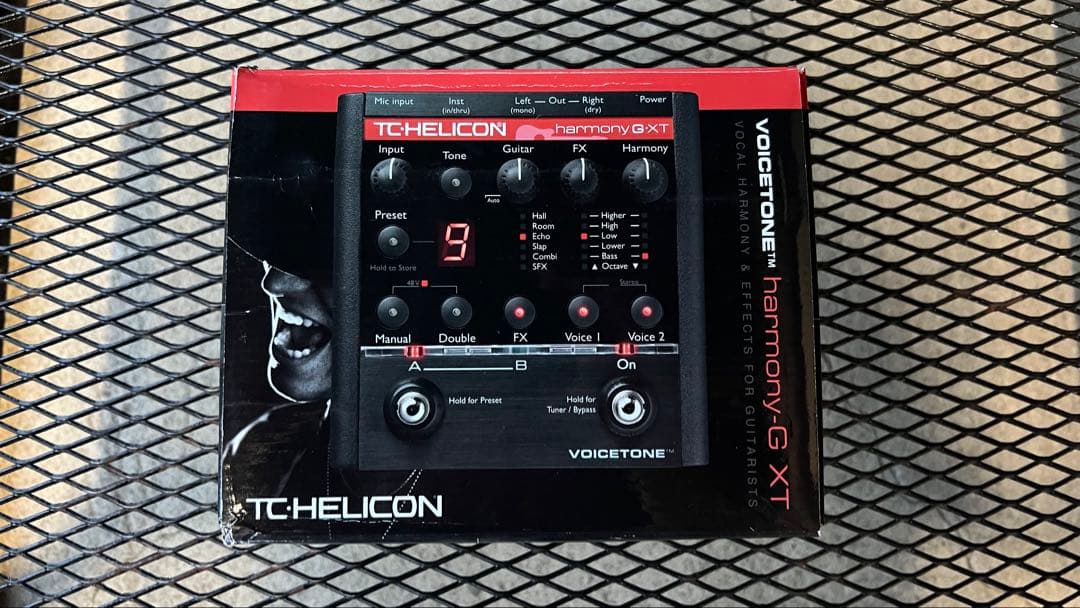 ギター TC-HELICON Voicetone Harmony-G XT