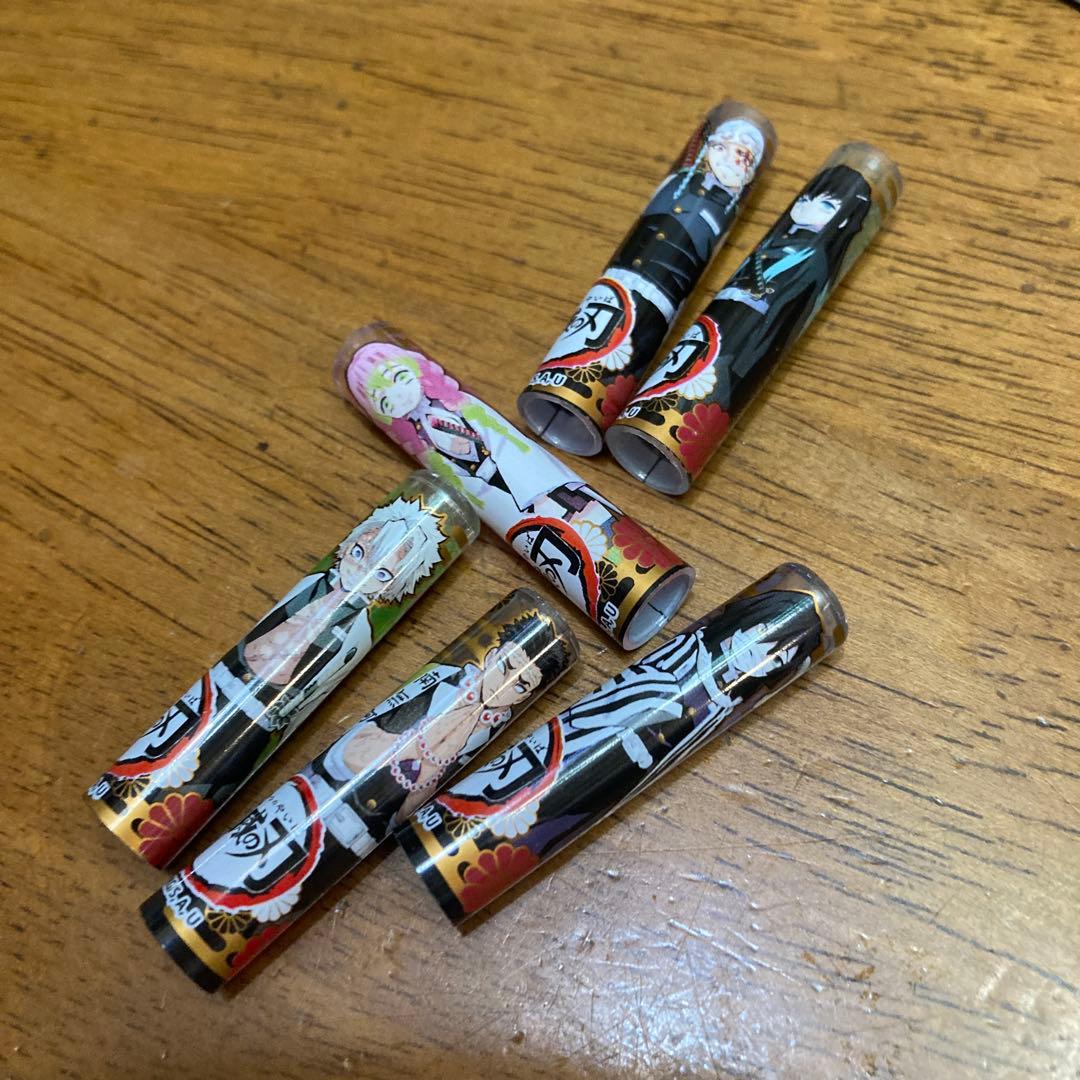 鬼滅の刃 鉛筆キャップ 6個セット　新品未使用