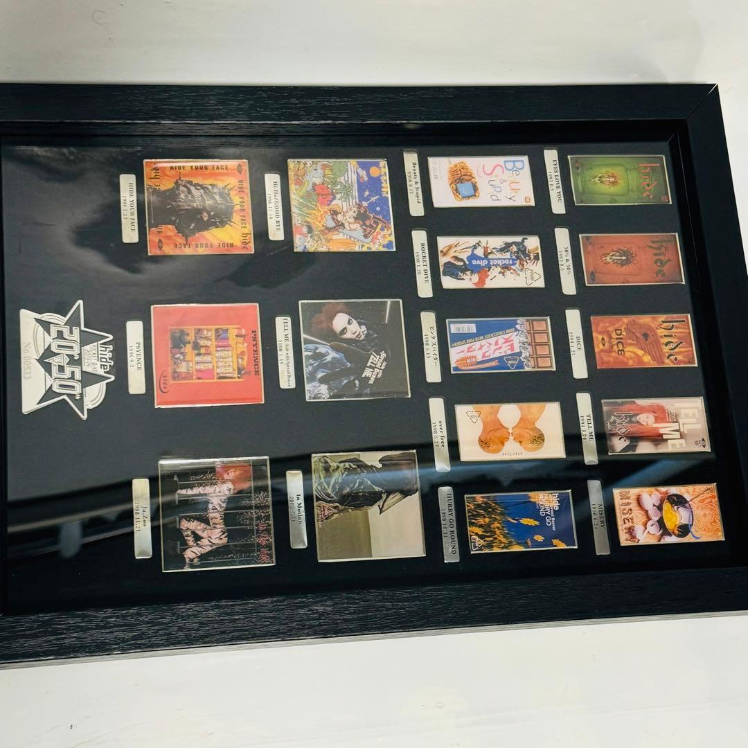 超希少 完全受注生産 hide 20周年アニバーサリーピンズセット