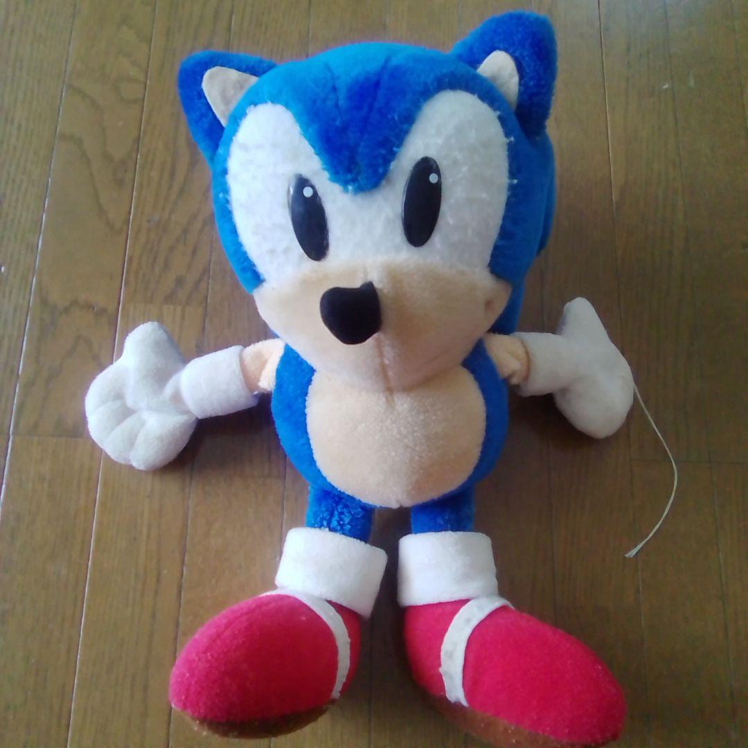 90年代平成レトロ　ソニックぬいぐるみ