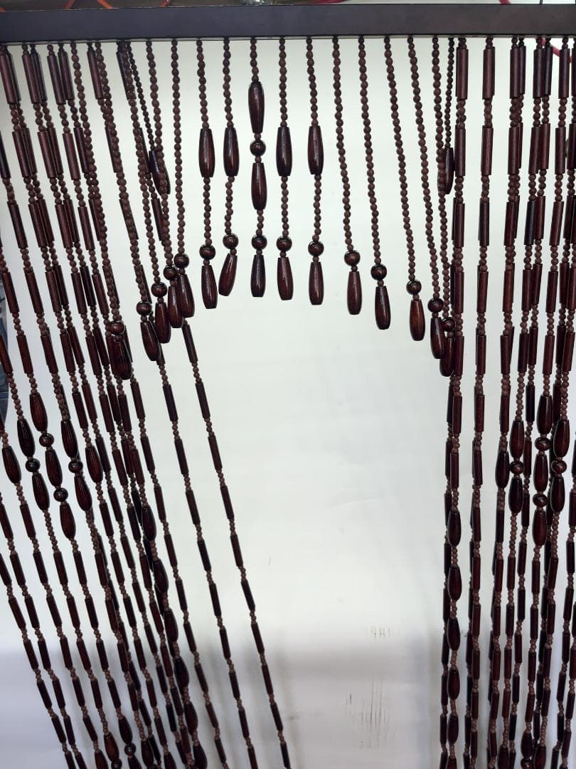 玉のれん　開閉式　すだれ　アンティーク　02c19