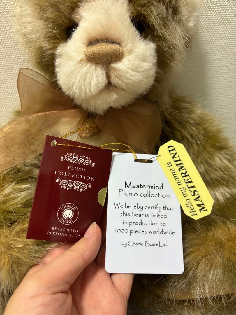 【希少】チャーリーベアーズCharlie Bears Mastermind