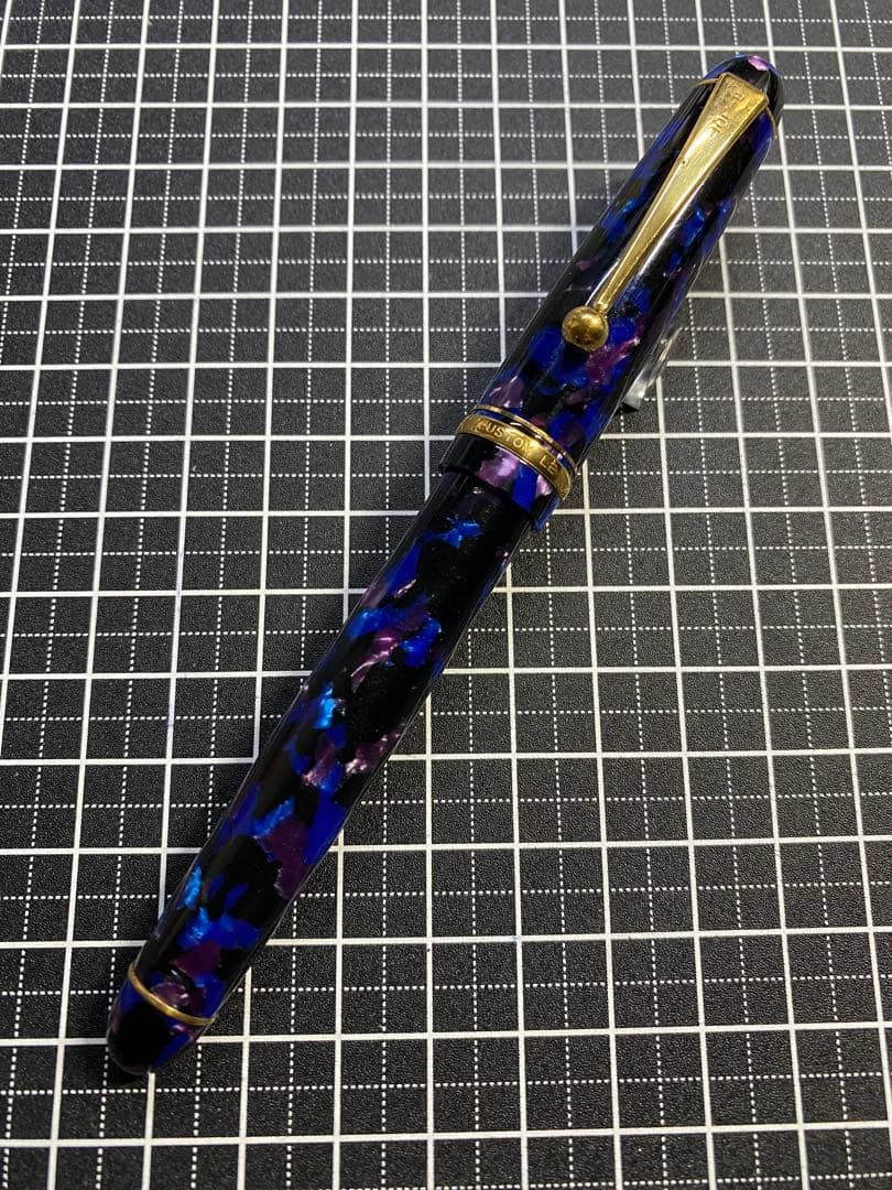 PILOT CUSTOM LE BLUE 万年筆　字幅M