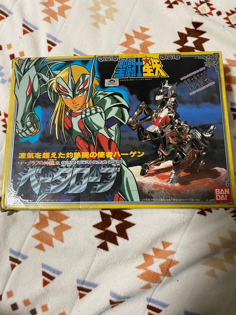 聖闘士聖衣大系 当時物 バンダイ ベータローブBANDAI 聖闘士星矢説明書なし