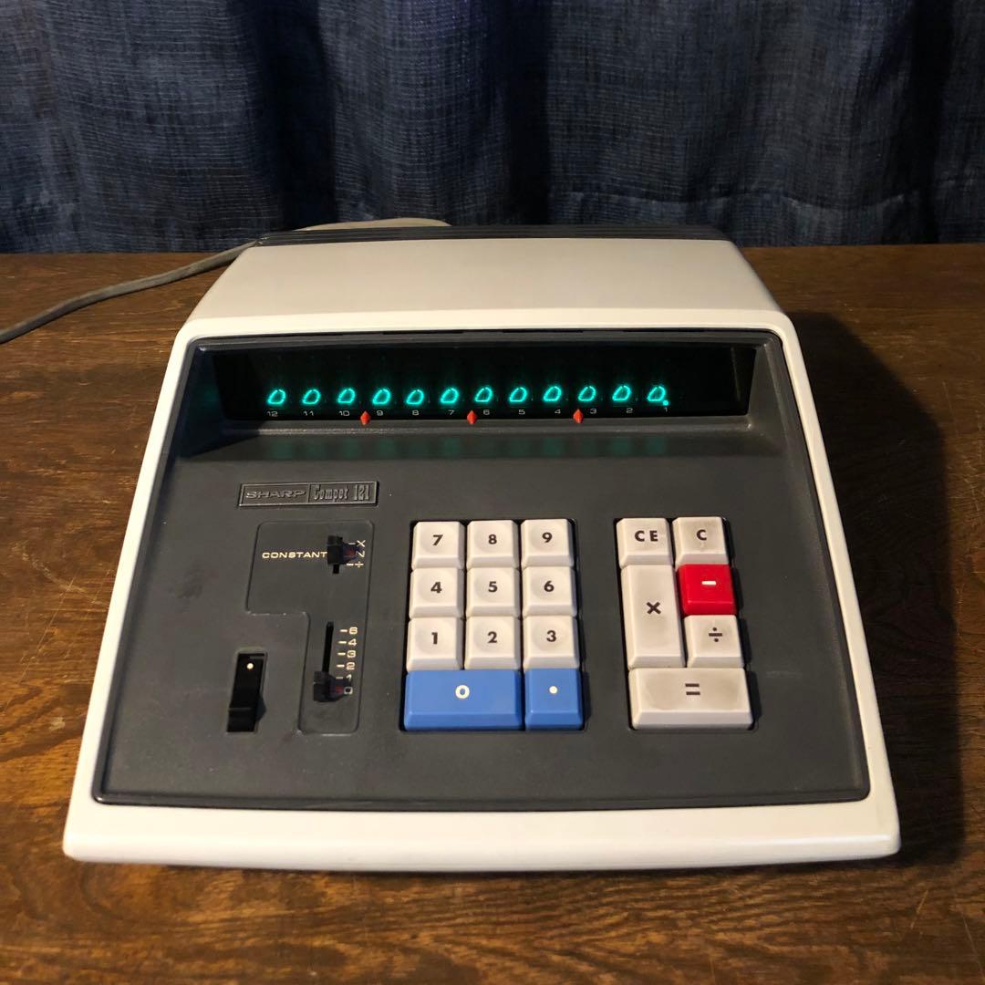 ◆ シャープ SHARP コンペット Compet 電卓 計算機 ビンテージ