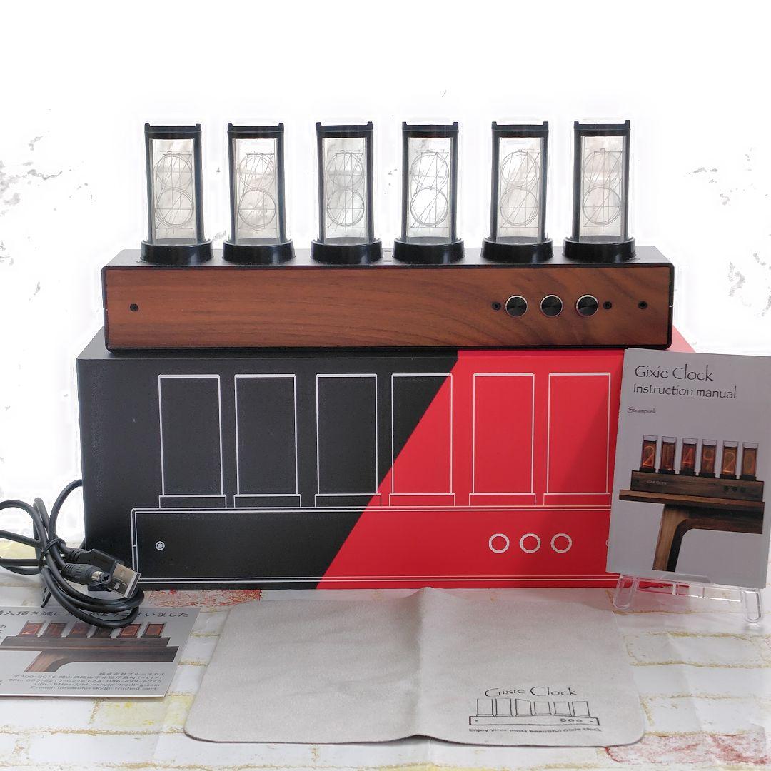 AZUREST Gixie Clock ギクシークロック　ニキシー管　LED時計