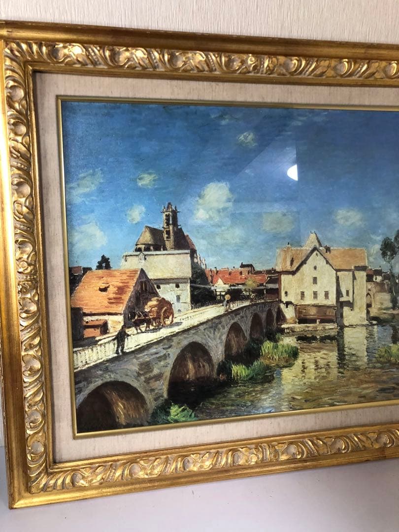 【風景画】アルフレッド シスレー モレの橋