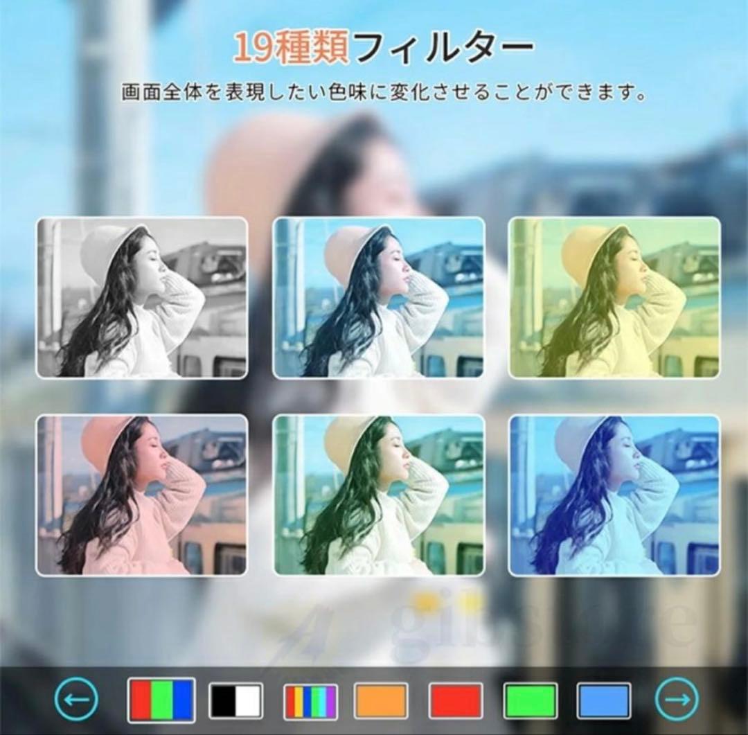 美品！5Kデジタルカメラ 7500万画素 18倍ズーム